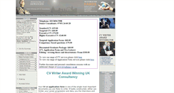 Desktop Screenshot of professional-cv-services.co.uk